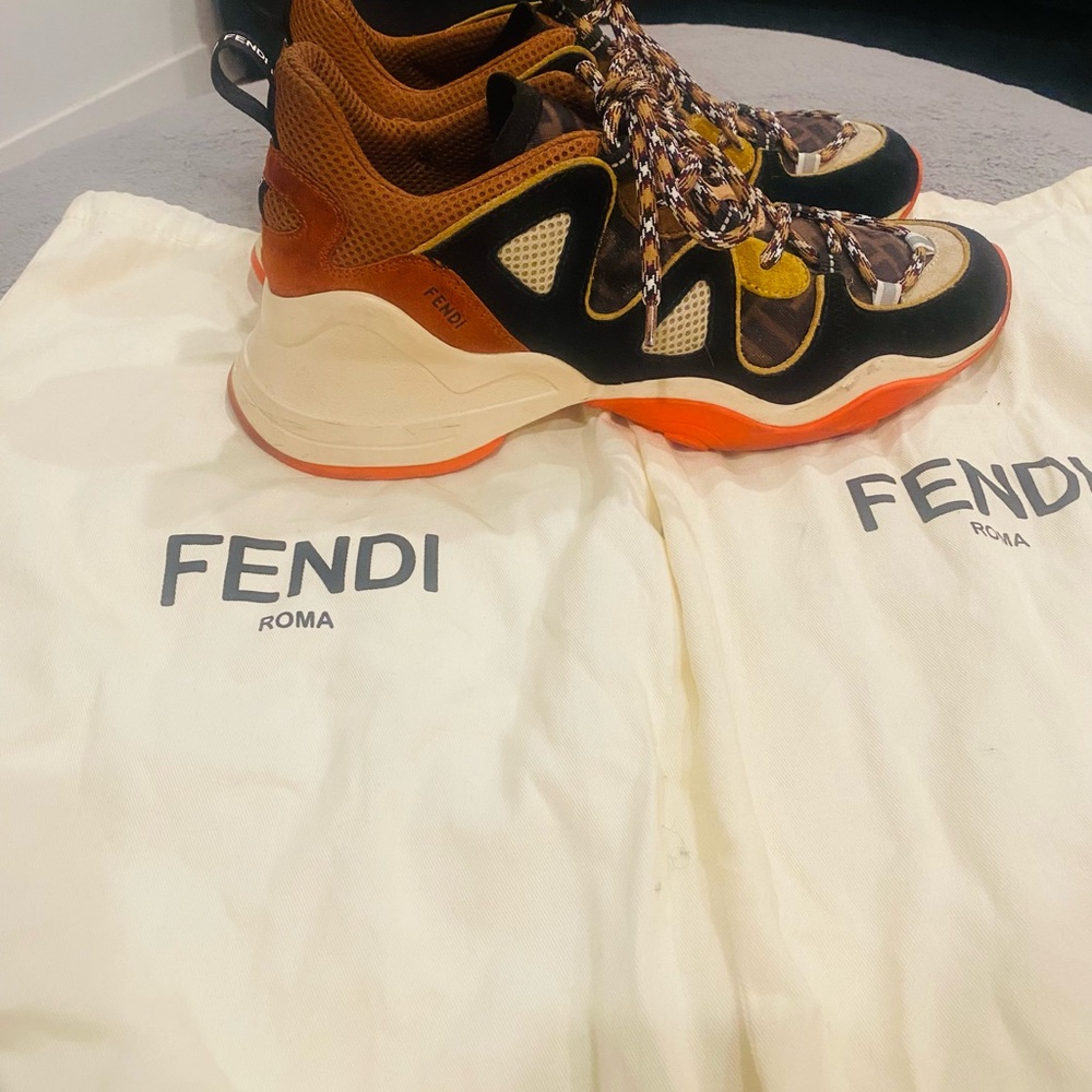 Fendi Men's Multicolor Sneakers